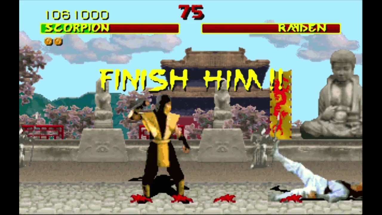 MORTAL KOMBAT-SCORPION GAMEPLAY