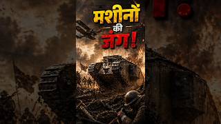 WW1 | Pehla Modern War? 😱 Tank, Gas &amp; Trench Yudh⚔️#facts #ww2 #war #wwi #shorts #hindi
