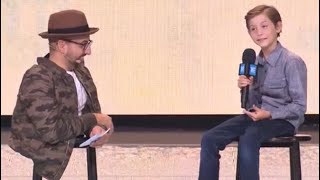 Jacob Tremblay joins “Two Stools with Spencer West” at WE Day Vancouver 2017