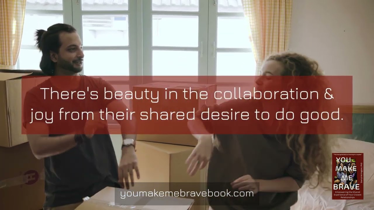 Creative meaning for couples. You Make Me Brave--Gogo Style.