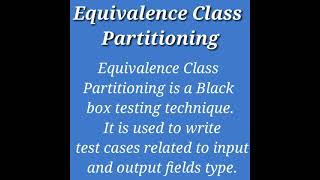 Black Box Testing Techniques