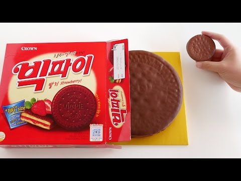 서프라이즈! 노오븐! 자이언트 빅파이 만들기 | 달미인 NO OVEN GIANT Strawberry Pie | Dalmiin