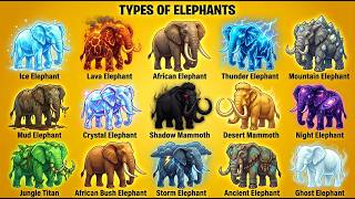 Unbelievable Elephant Types You Didn’t Know Exist!