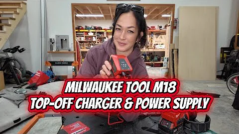The New Milwaukee M18 TOP-OFF Charger & Power Supply
