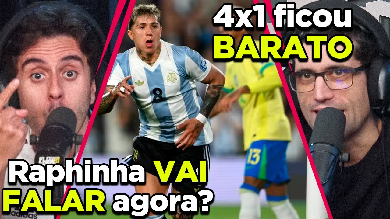 BRASIL HUMILHADO pela ARGENTINA