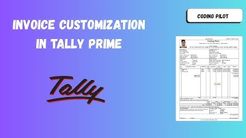 Tally Prime Invoice Customization | Advanced Tally Invoice Design for Business Branding