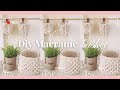 Macrame Basket | How to Macrame DIY Tutorial (2021)