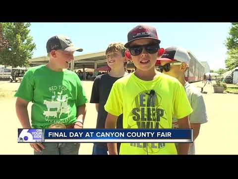Final day at the Canyon County Fair