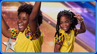 Abigail \& Afronitaaa don't miss a beat in ASTOUNDING routine | BGTeaser | BGT 2024