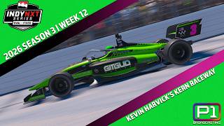 Indy NXT Oval Series Tues Night Top Split | KERN | 2026S3 W12 | iRacing Broadcast screenshot 1