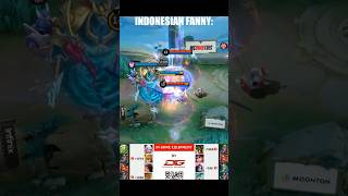 Indonesian Fanny VS Filipino Fanny #mplindonesia #mplphilippines #mobilelegends