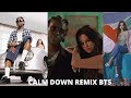 Rema ft Selena Gomez calm down remix - BTS (Official music video behind the scenes)
