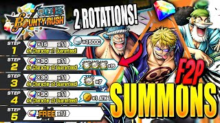 FINALLY SUMMONING? F2P Summons on 1500th Day Anniversary Scout - One Piece Bounty Rush