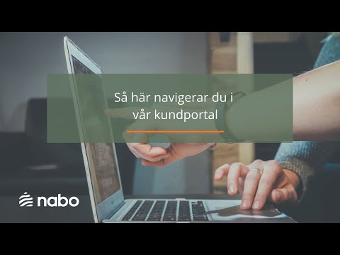 Såhär navigerar du i vår kundportal, november 2019