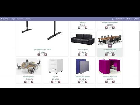 Add To Cart Ajax & Minimum Quantity Option At Shop Product List Odoo