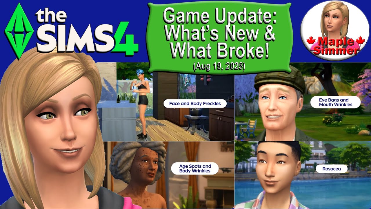 What's New & What Broke in Tuesday's Game Update! (Sims 4 News) - YouTube