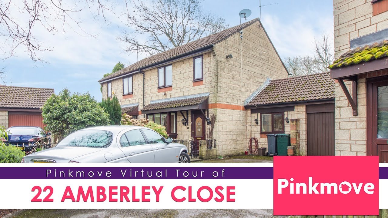 Pinkmove virtual tour of 22 Amberley Close YouTube