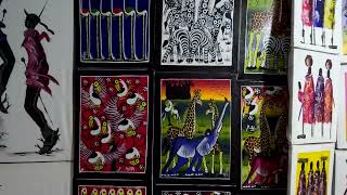 Plus Ultra Tanzania's Mto Wa Mbu Art Gallery Painter
