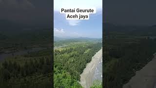 Keindahan Pantai Geurute Aceh Jaya short pantai laut pemandanganalam aceh