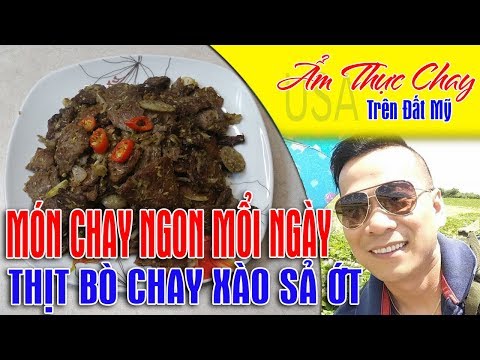 Video Cách làm thịt bò miếng chay xào sả ớt rất ngon | How... - youtube