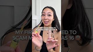 MY EX BOSS TRIED TO SCAM ME WHEN I WAS 16 😭💀💸