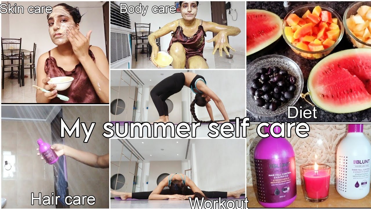 My summer🏝️self care routine| Summer tips everyone should follow|Summer skin 🌞care|Summer body care