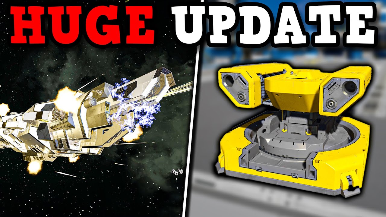 IT'S HERE - The BIGGEST Space Engineers Update EVER! - YouTube