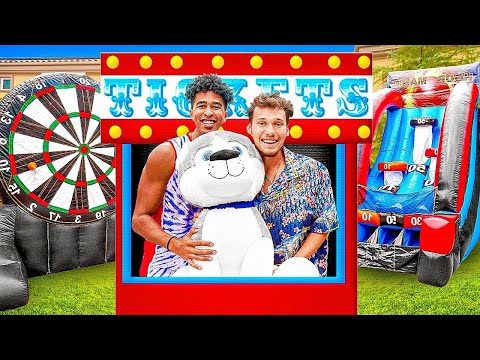 I Turned My HOUSE Into a CARNIVAL For 24 Hours