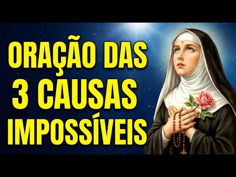 🌹POWERFUL PRAYER FOR 3 IMPOSSIBLE CAUSES✨PRAY NOW WITH SAINT RITA OF CASSIA🙏