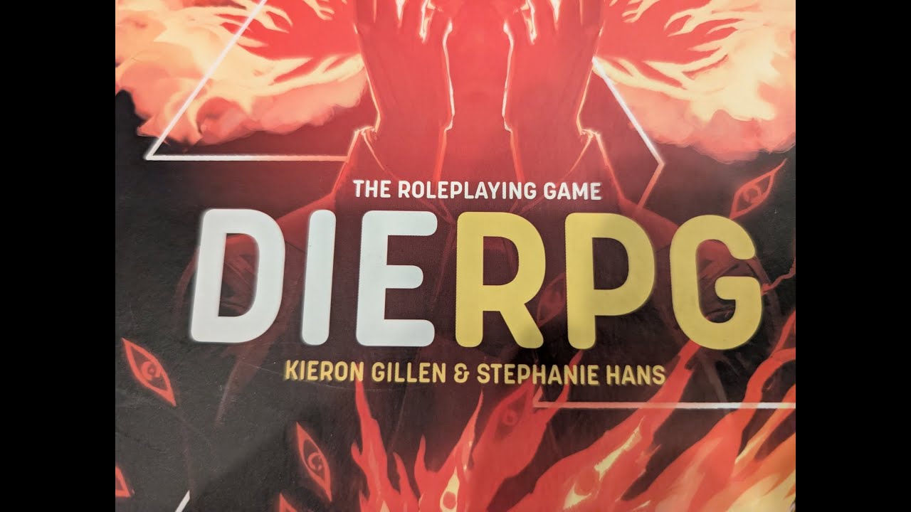 Краткий обзор кампании (DIE RPG от Кирона Гиллена и Стефани Ханс) Оранжевый и черный (Ритуал DIE)