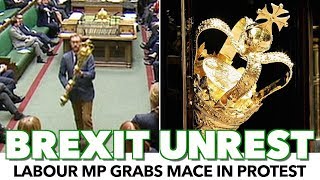 Parliament Goes Mad After Labour MP Grabs Ceremonial Mace
