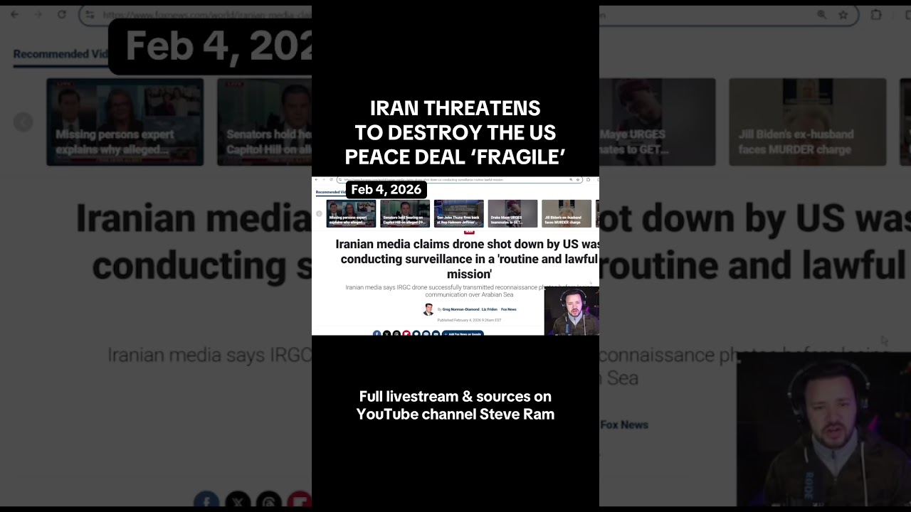 BREAKING NEWS: IRAN THREATENS TO DESTROY THE US & TRUMP AS PEACE TALKS FALTER