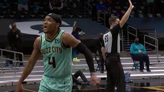 Devonte Graham sends it to OT with this 3 ! 😤. Phoenix Suns vs Charlotte Hornets.