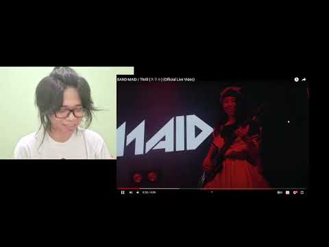 BAND-MAID / Thrill (スリル) (Official MV + LIVE) / Wonderland (My top 1 BM song) 「 Reaction | Bahasa 」
