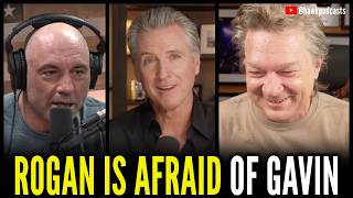 Joe Rogan is a Coward - He Is Afraid to Host Gavin Newsom On His Podcast Guide