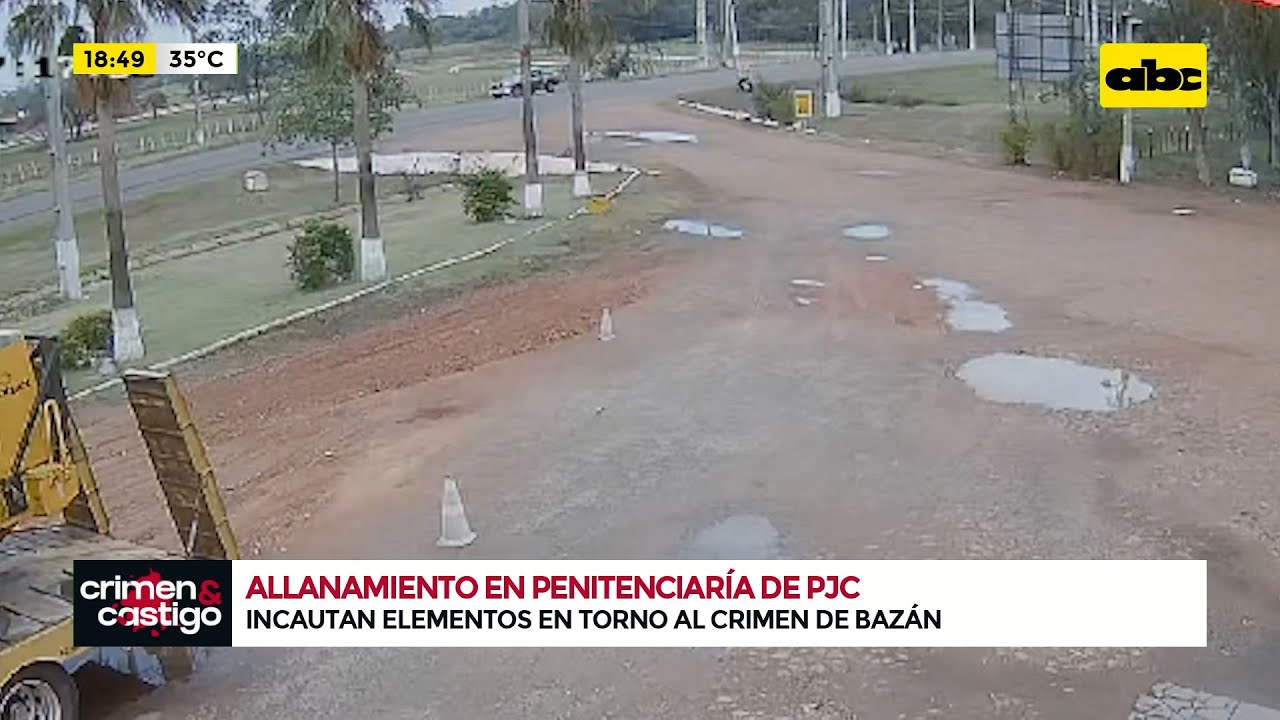 Allanamiento en penitenciaría de PJC