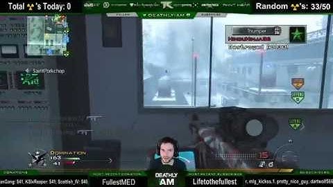 MW2: Random Class Nuke #34 || Bling MG4 on Sub Base