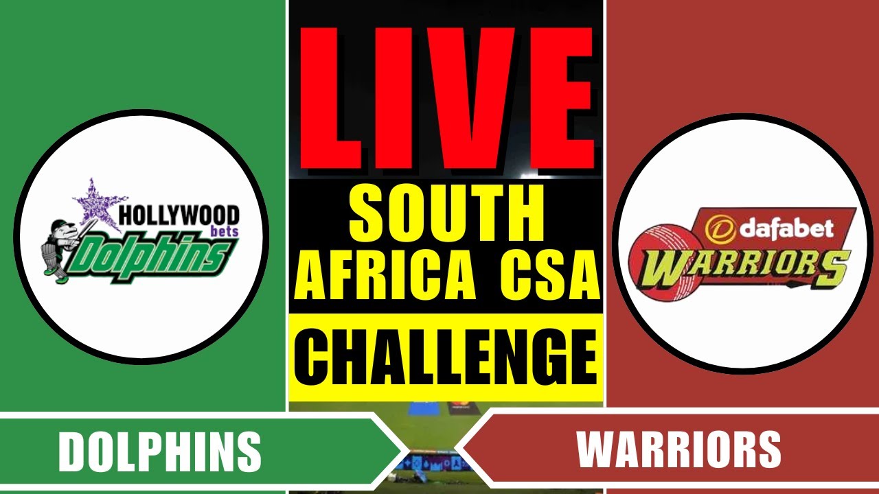 DOLPHINS vs WARRIORS LIVE | DOL vs WAR - 13TH T20