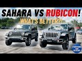2021 JEEP WRANGLER UNLIMITED SAHARA vs JEEP WRANGLER UNLIMITED RUBICON! | Which One Is Better?!