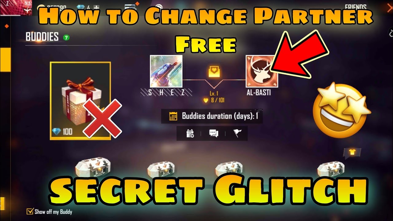 Change Partner = Free 😍 How to change partner in dynamic duo / Free fire new event / ff Dissolve