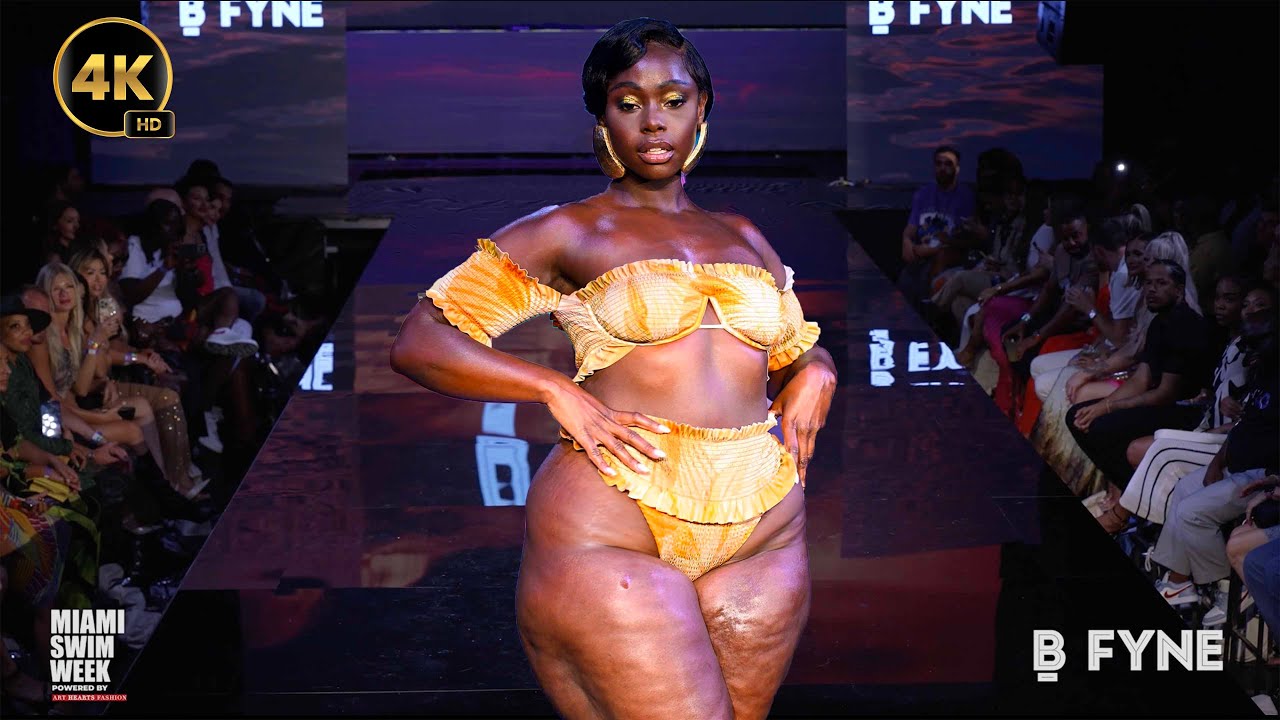 B FYNE Swim 4K Video | Miami Swim Week 2024 Art Hearts