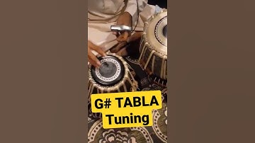 G# Tabla Tuning High Scale Dayan