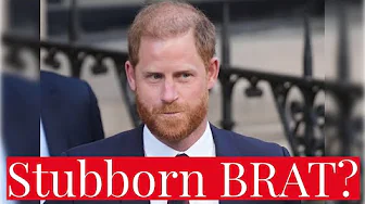 Stubborn BRAT? Prince Harry Torpedos Himself, Claims Conscience is "Clear", Didn't Air Dirty Laundry