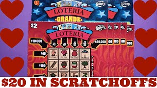 Loteria Valentines Day Scratch-Offs