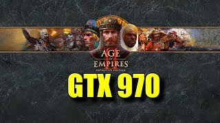 Age of Empires 2 Definitive Edition GTX 970 OC & R5 3600 | 1080p & 1440p Maxed | FRAME-RATE TEST