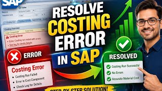 Resolve Costing Error in SAP – Step-by-Step