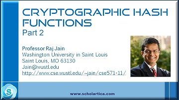 Cryptographic Hash Functions: Part 2