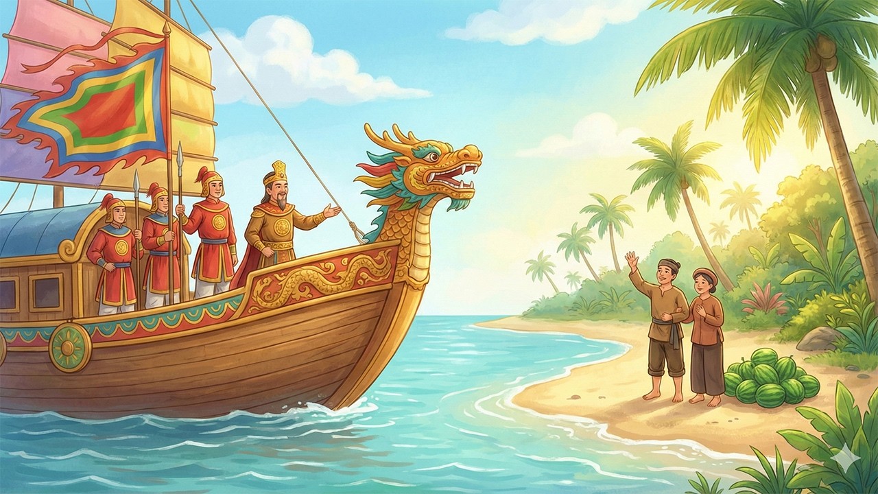 Sự Tích Quả Dưa Hấu