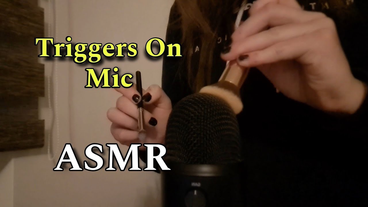 ASMR Triggers On Mic Only | Intense, Brushing