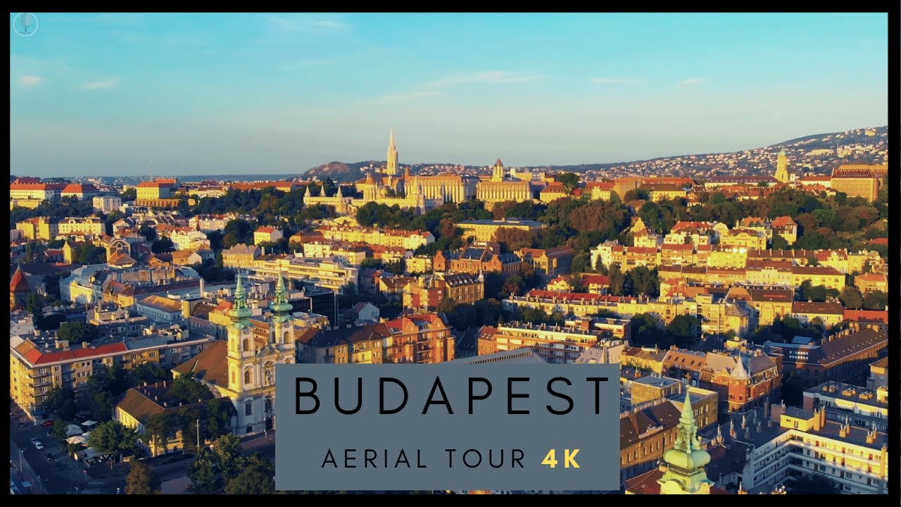 BUDAPEST - 4K AERIAL DRONE SKYLINE TOUR